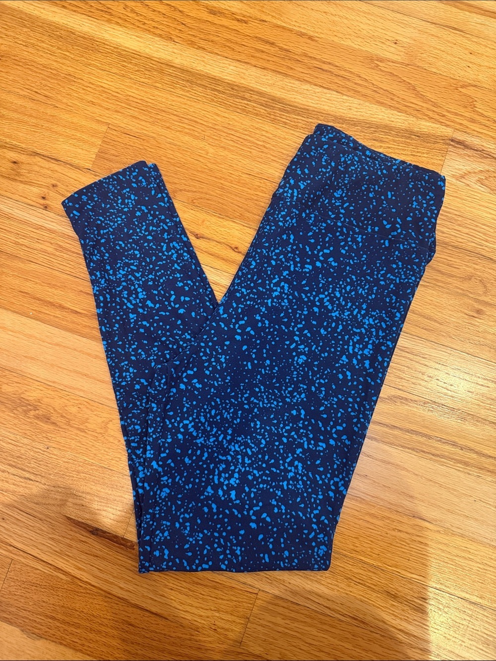Brand New LuLaRoe Blue Speckled Leggings